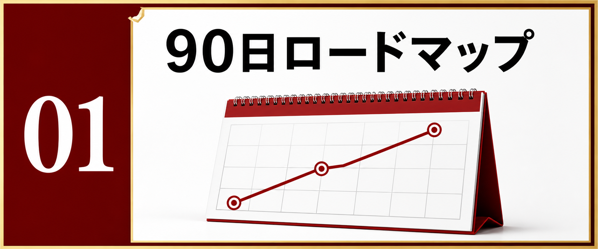 最初の0から1までを90日間で進めるロードマップ