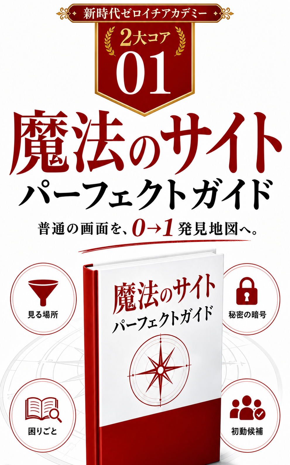 新時代ゼロイチアカデミー2大コア01、魔法のサイトパーフェクトガイド